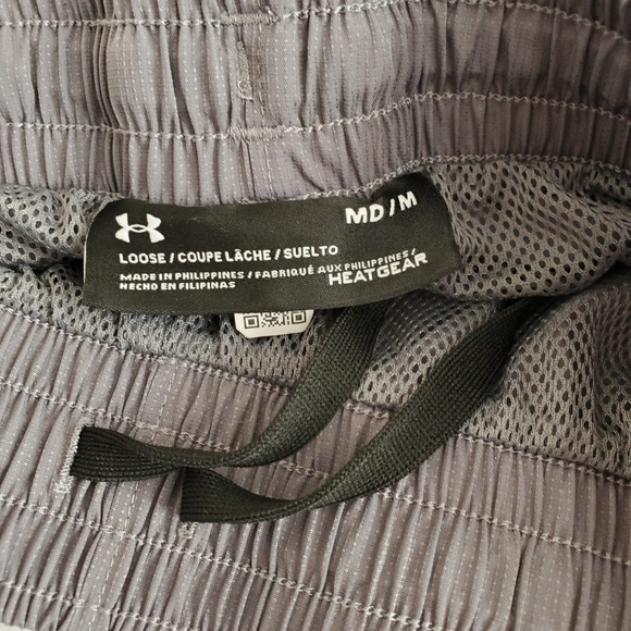 Men’s Under Armour Loose Heatgear Gray Pants Size Medium - Picture 12 of 13